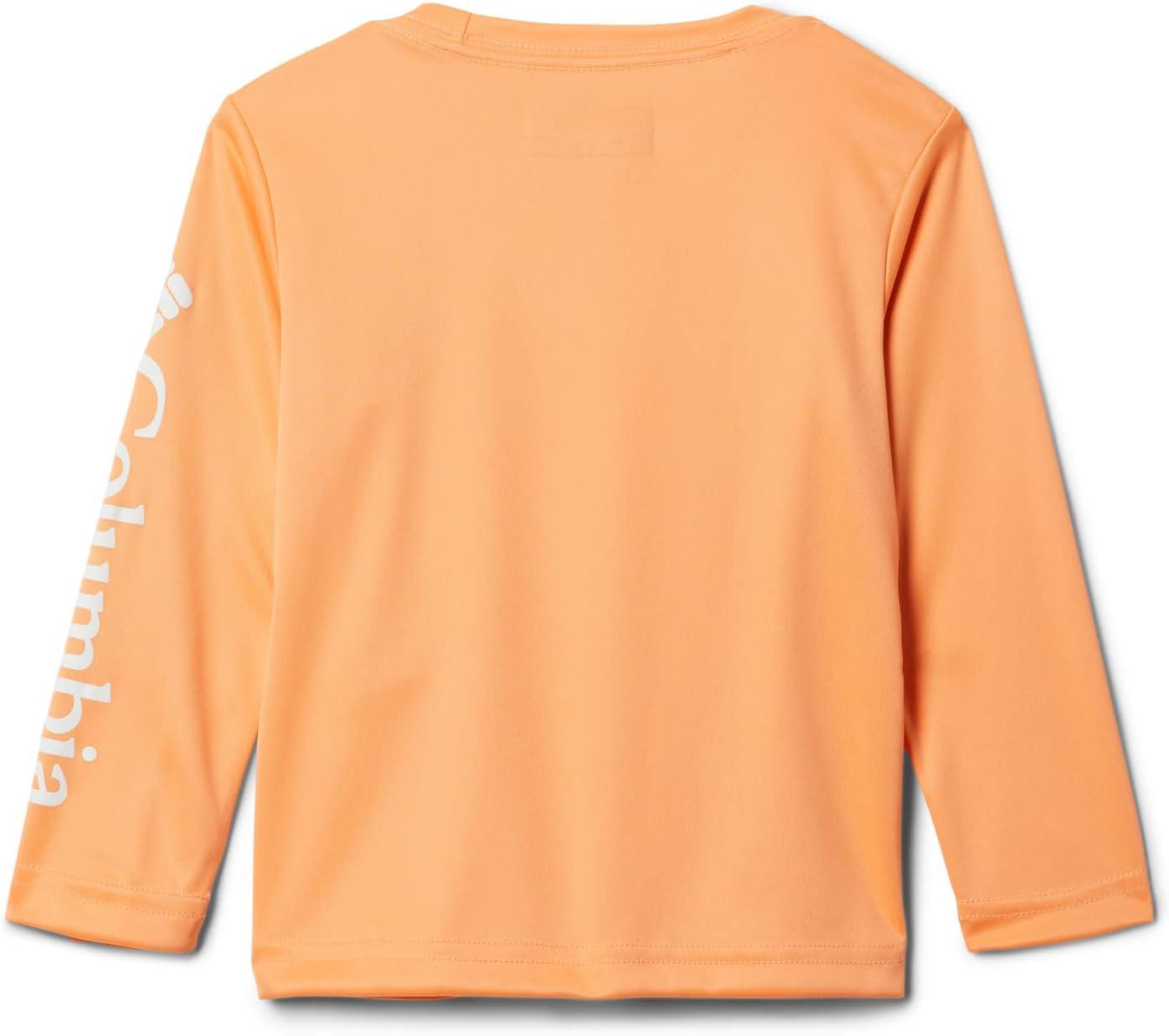 imageColumbia Boys Terminal Tackle PFG Triangle Logo Long SleeveBright NectarWhite Logo