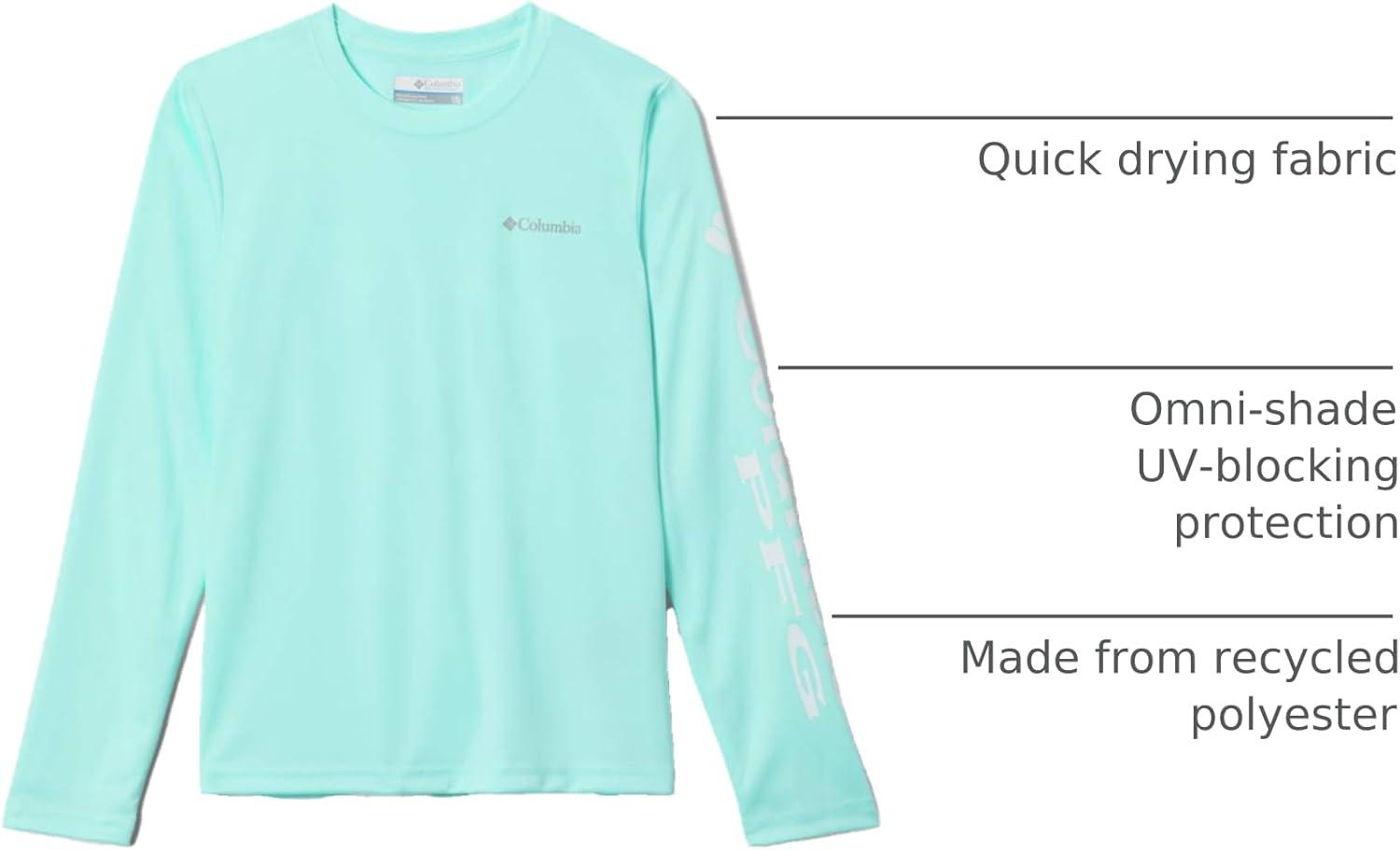 imageColumbia Boys Terminal Tackle PFG Triangle Logo Long SleeveGreen