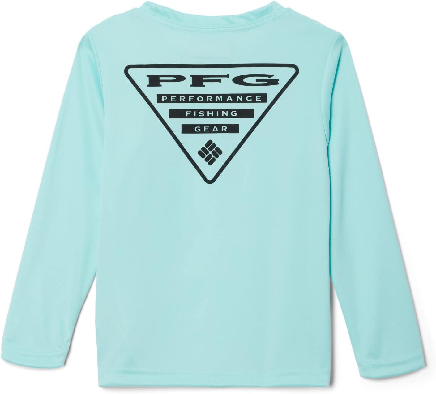 imageColumbia Boys Terminal Tackle PFG Triangle Logo Long SleeveGulf StreamBlack