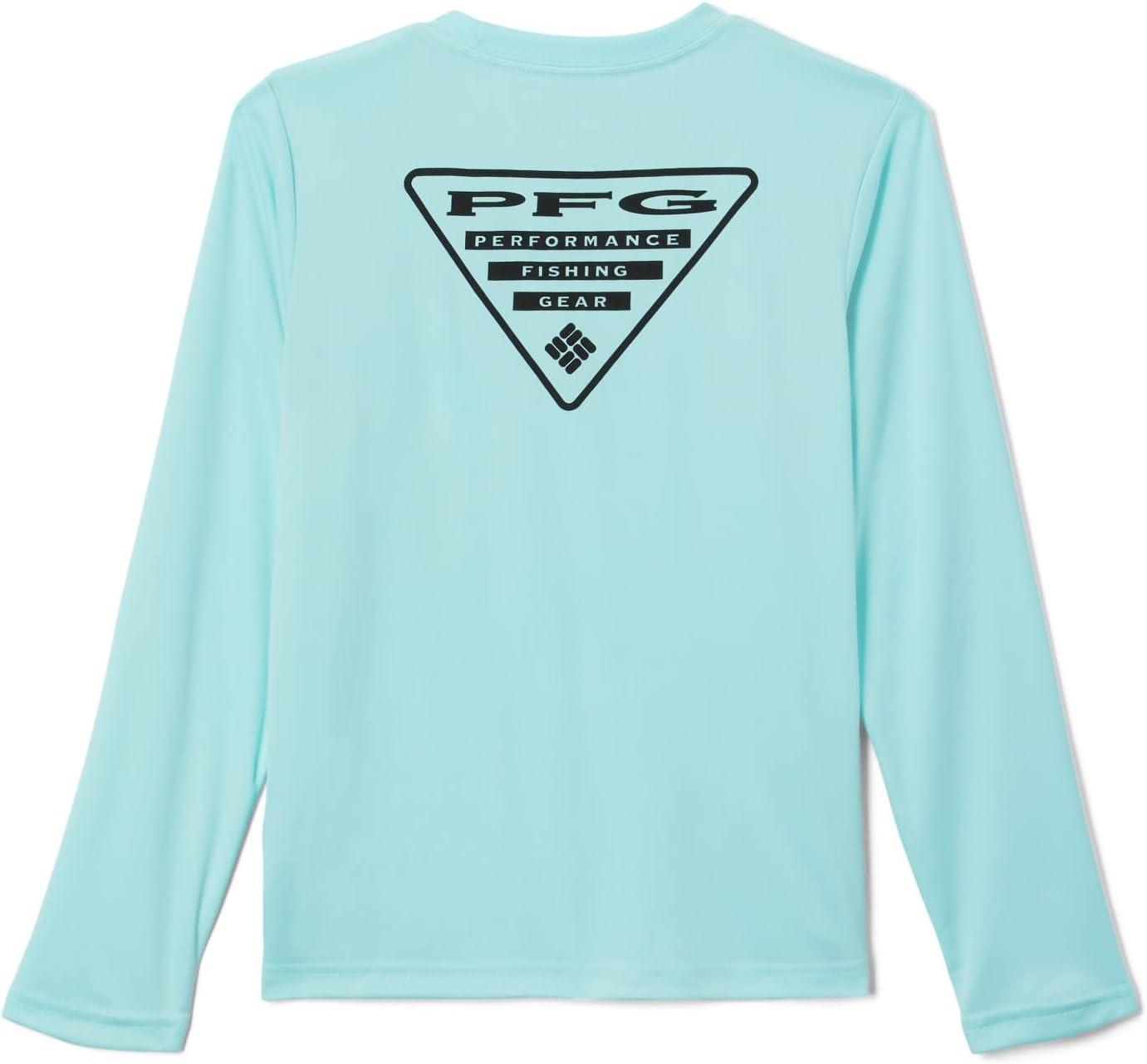 imageColumbia Boys Terminal Tackle PFG Triangle Logo Long SleeveGulf StreamBlack