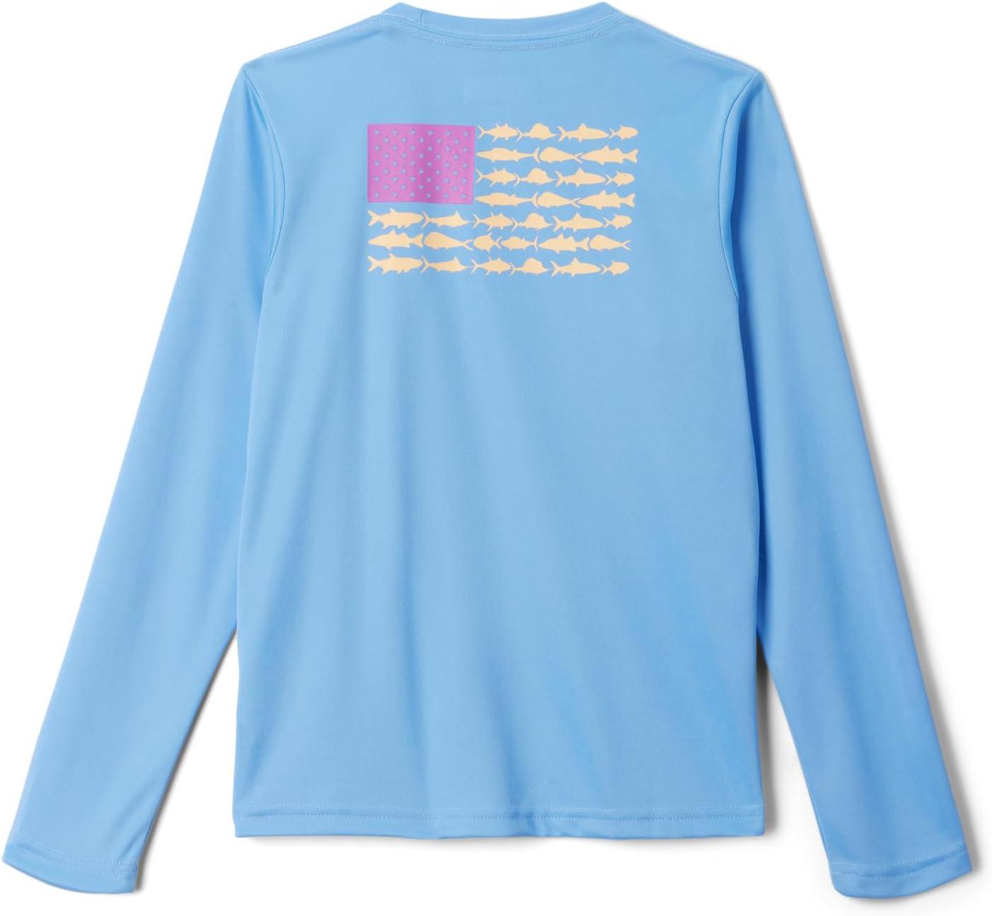 imageColumbia Boys Terminal Tackle PFG Triangle Logo Long SleeveWhite CapPfg Fish Flag Update