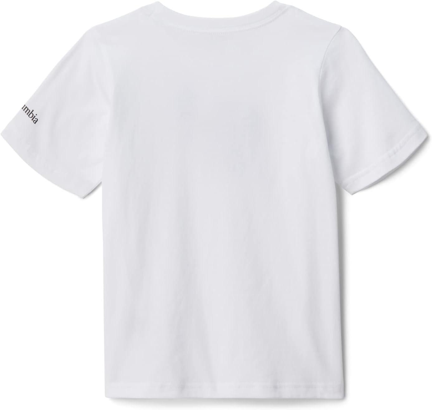 imageColumbia Boys Valley Creek Short Sleeve Graphic ShirtWhite Bearly Pack