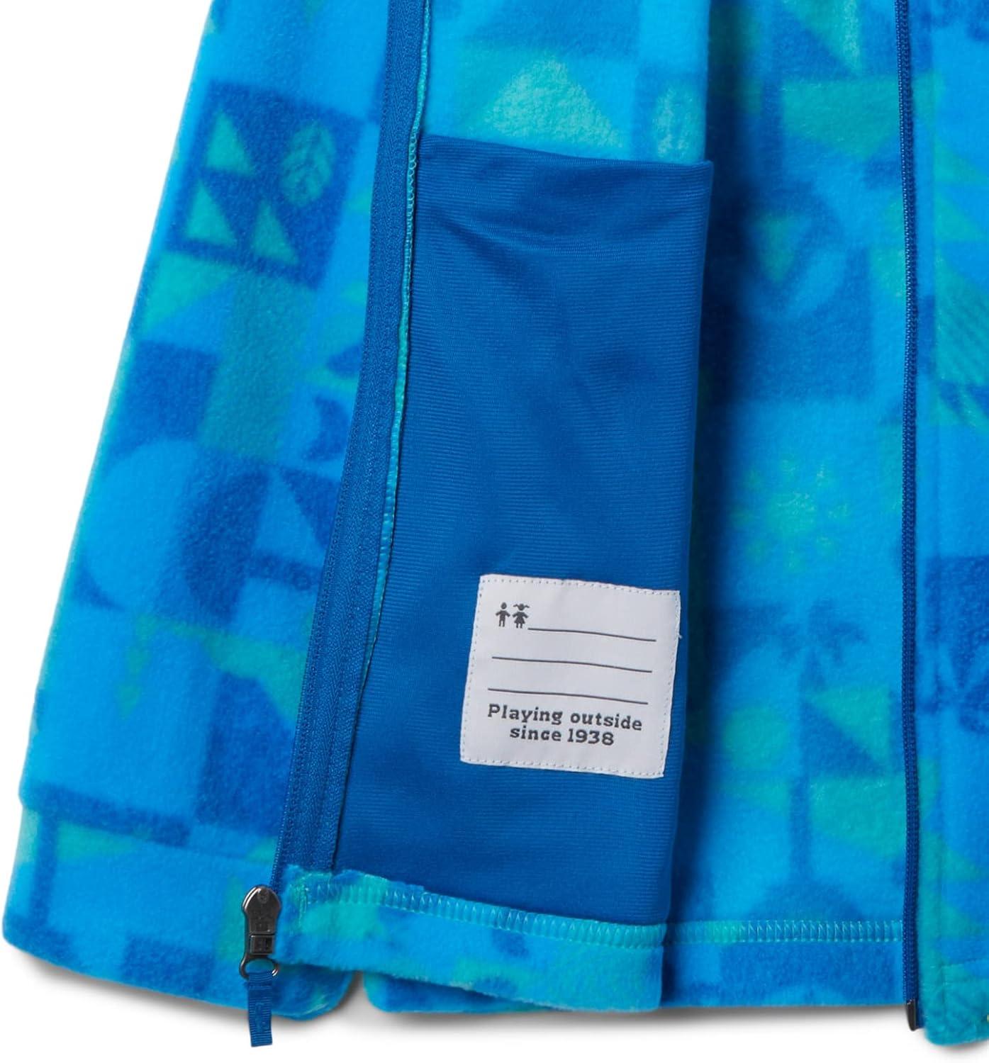 imageColumbia Boys Zing Fleece Jacket JacketBright Aqua Quest