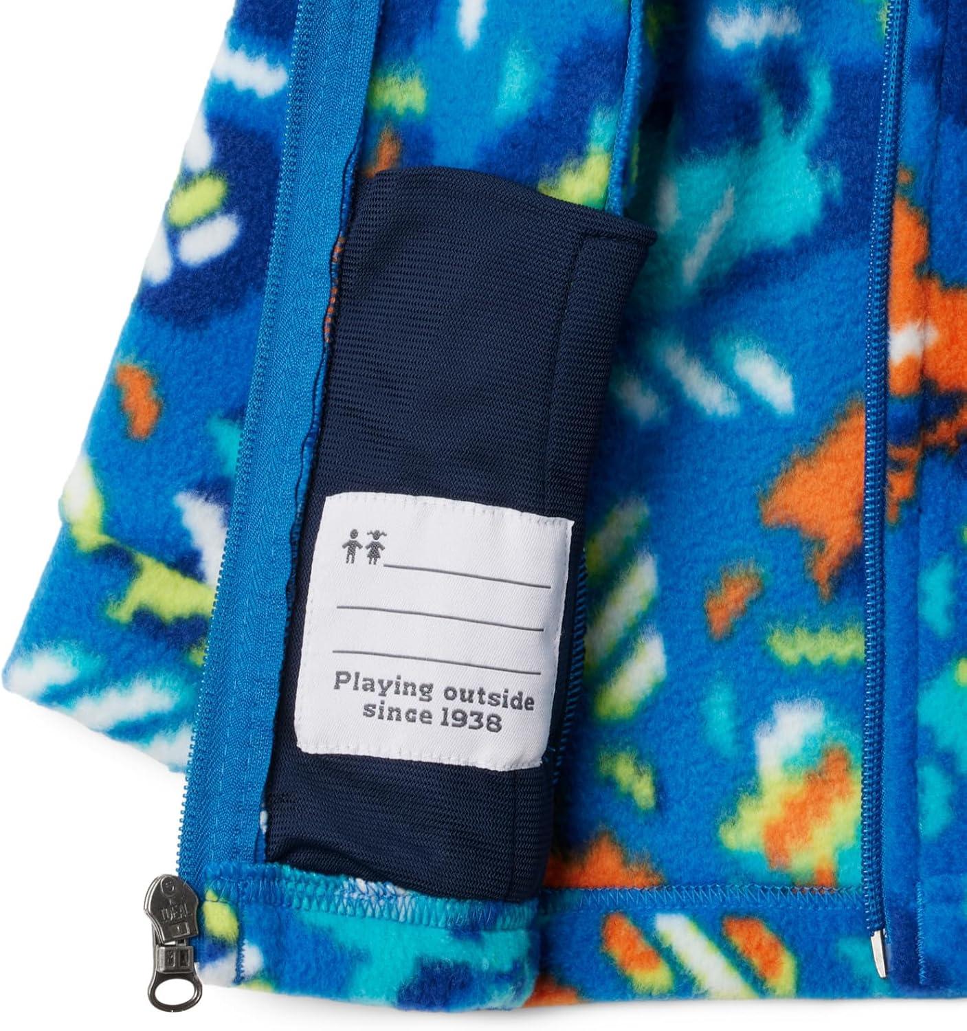 imageColumbia Boys Zing Fleece Jacket JacketBright Indigo Buffaloroam