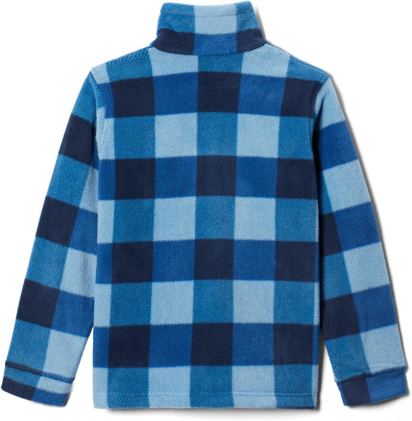 imageColumbia Boys Zing Fleece Jacket JacketBright Indigo Check Multi