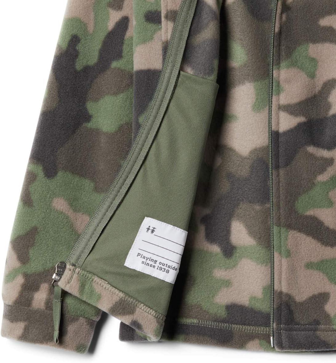 imageColumbia Boys Zing Fleece Jacket JacketCypress Trad Camo B Print