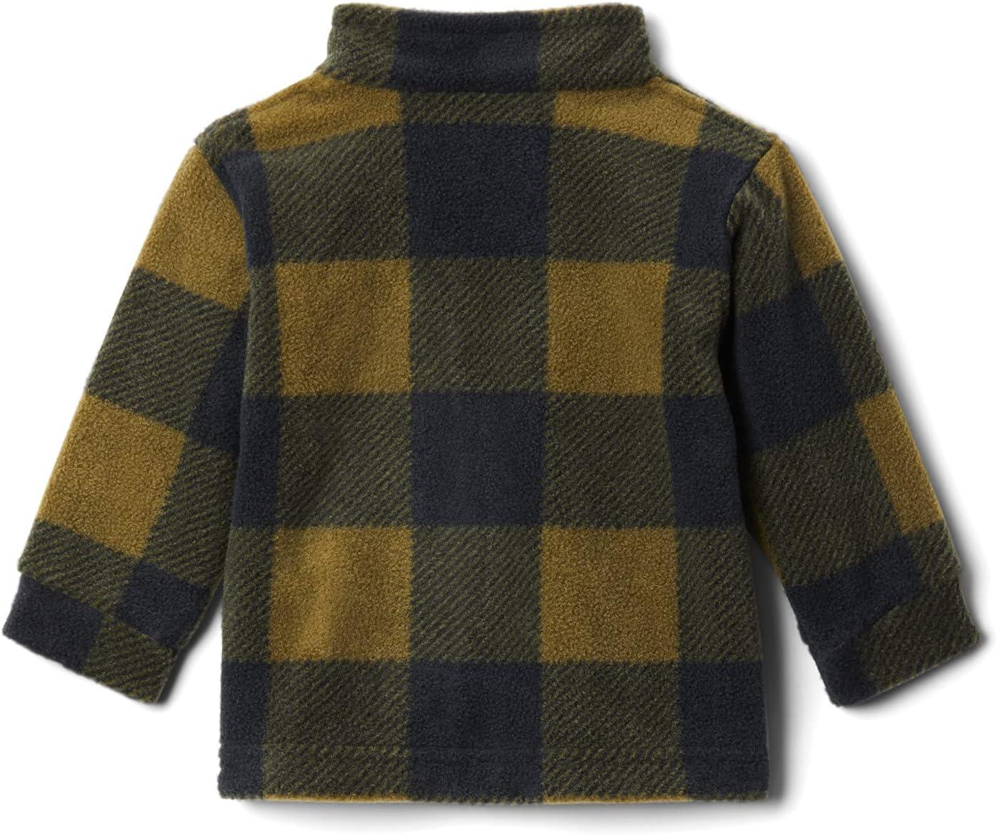 imageColumbia Boys Zing Fleece Jacket JacketNew Olive Check B Print