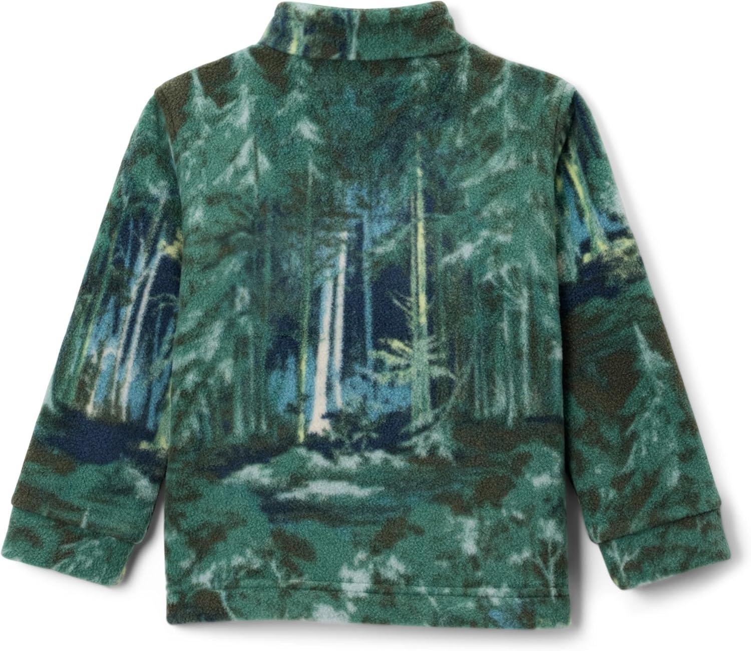imageColumbia Boys Zing Fleece Jacket JacketRain Forest Deschutrees