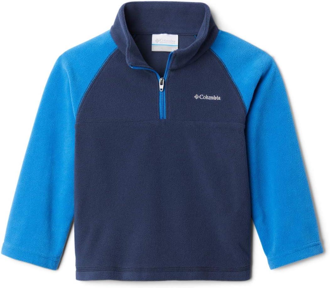 imageColumbia Little Boys Glacial Half ZipCollegiate NavyBright Indigo