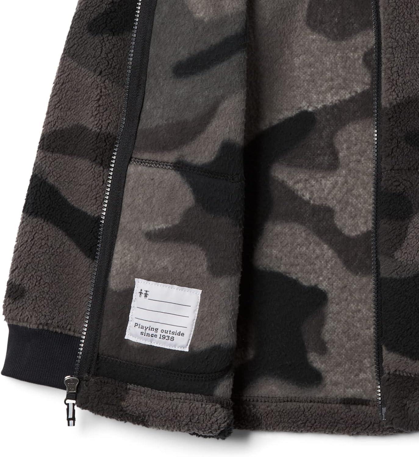 imageColumbia Unisex Baby Rugged Ridge II Sherpa Full ZipBlack Mod Camo