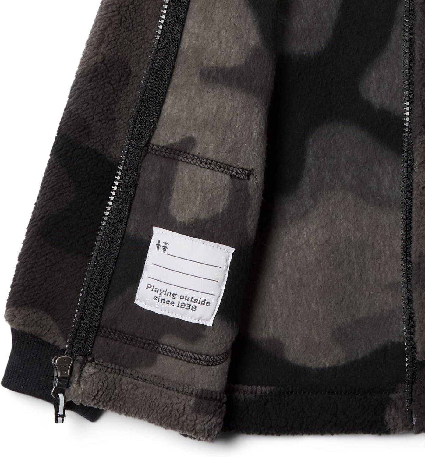 imageColumbia Unisex Baby Rugged Ridge II Sherpa Full ZipBlack Mod Camo