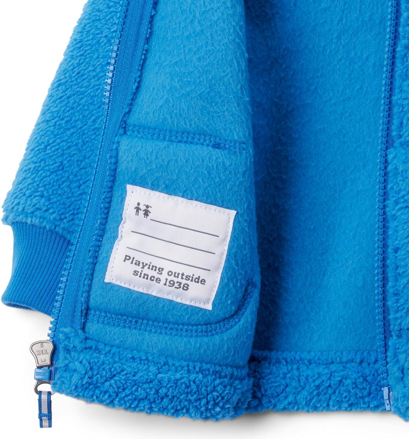 imageColumbia Unisex Baby Rugged Ridge II Sherpa Full ZipBright Indigo