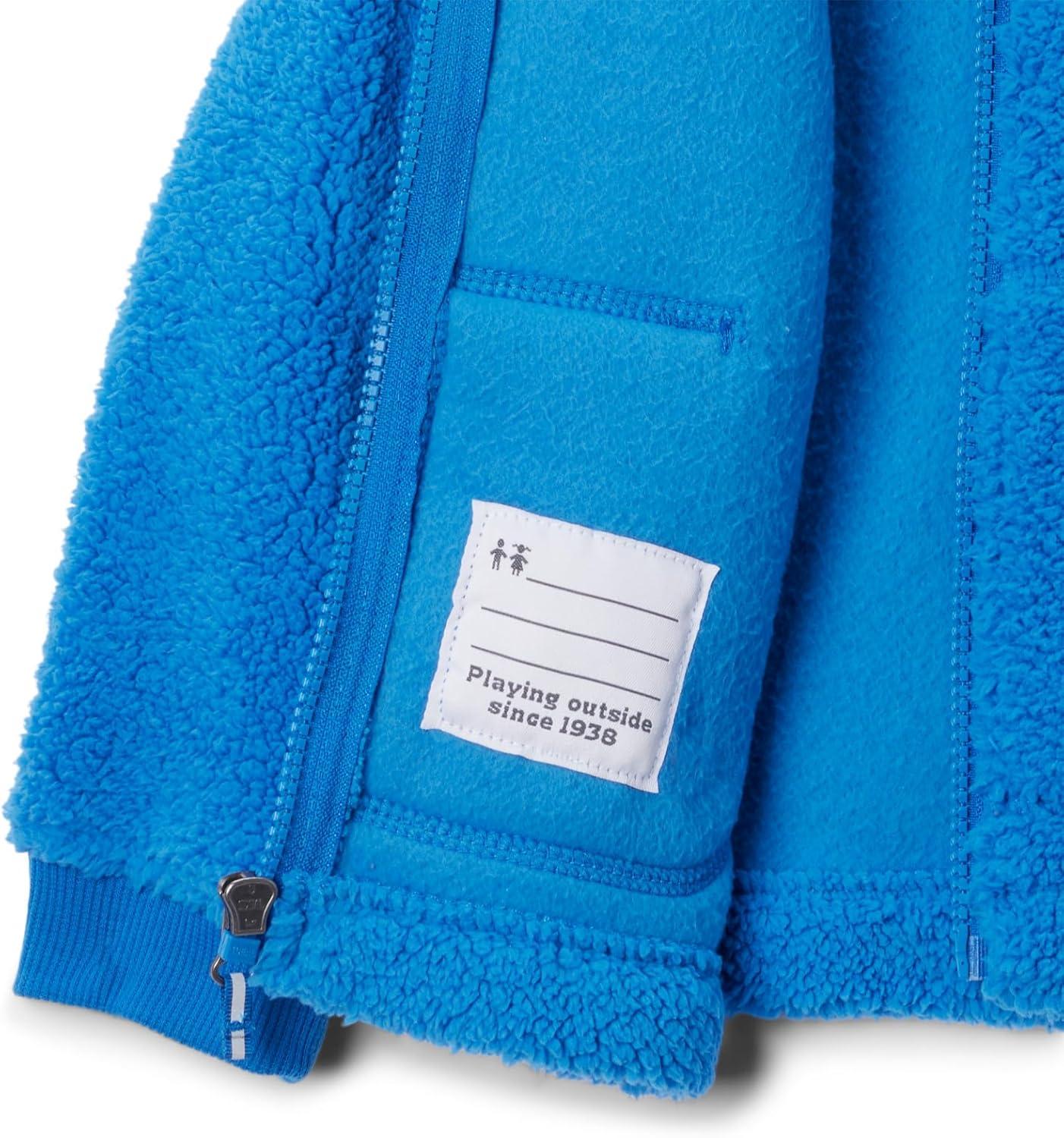 imageColumbia Unisex Baby Rugged Ridge II Sherpa Full ZipBright Indigo