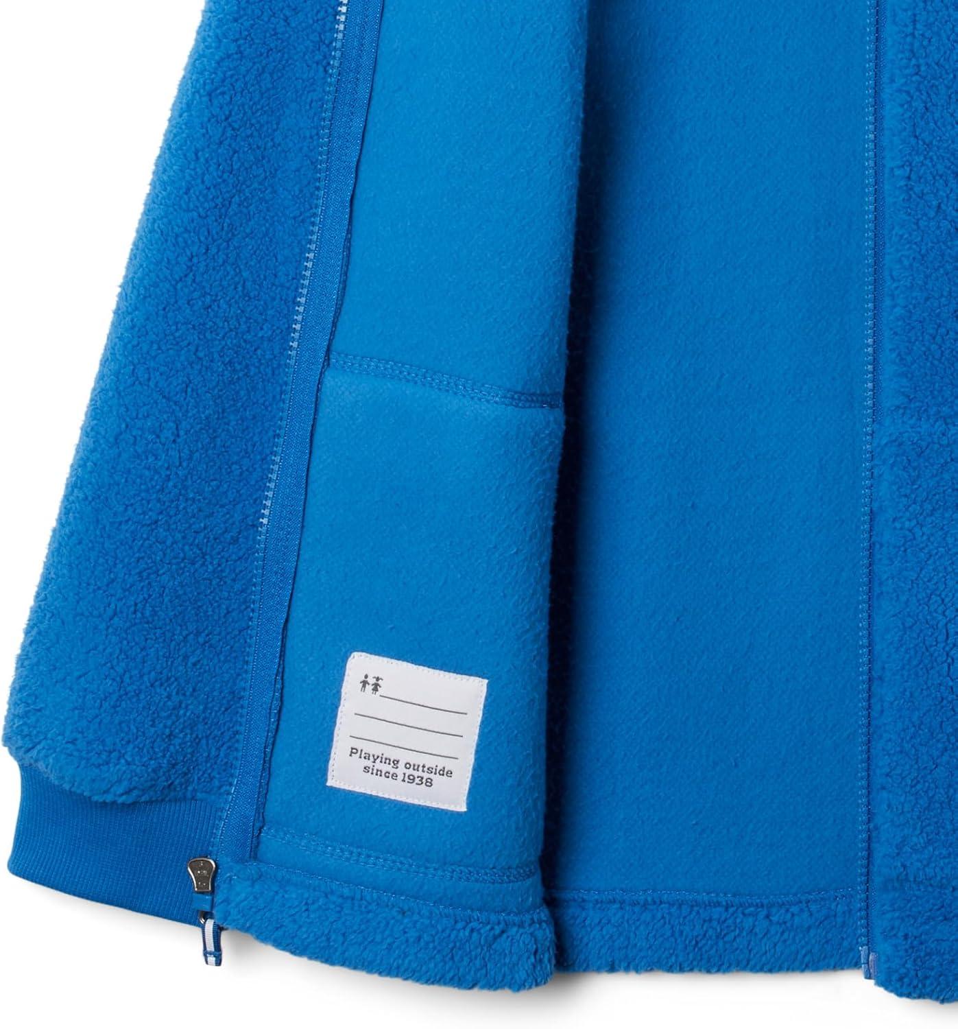 imageColumbia Unisex Baby Rugged Ridge II Sherpa Full ZipBright Indigo