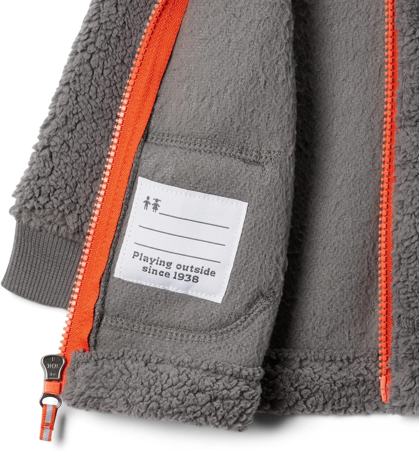 imageColumbia Unisex Baby Rugged Ridge II Sherpa Full ZipCity Grey