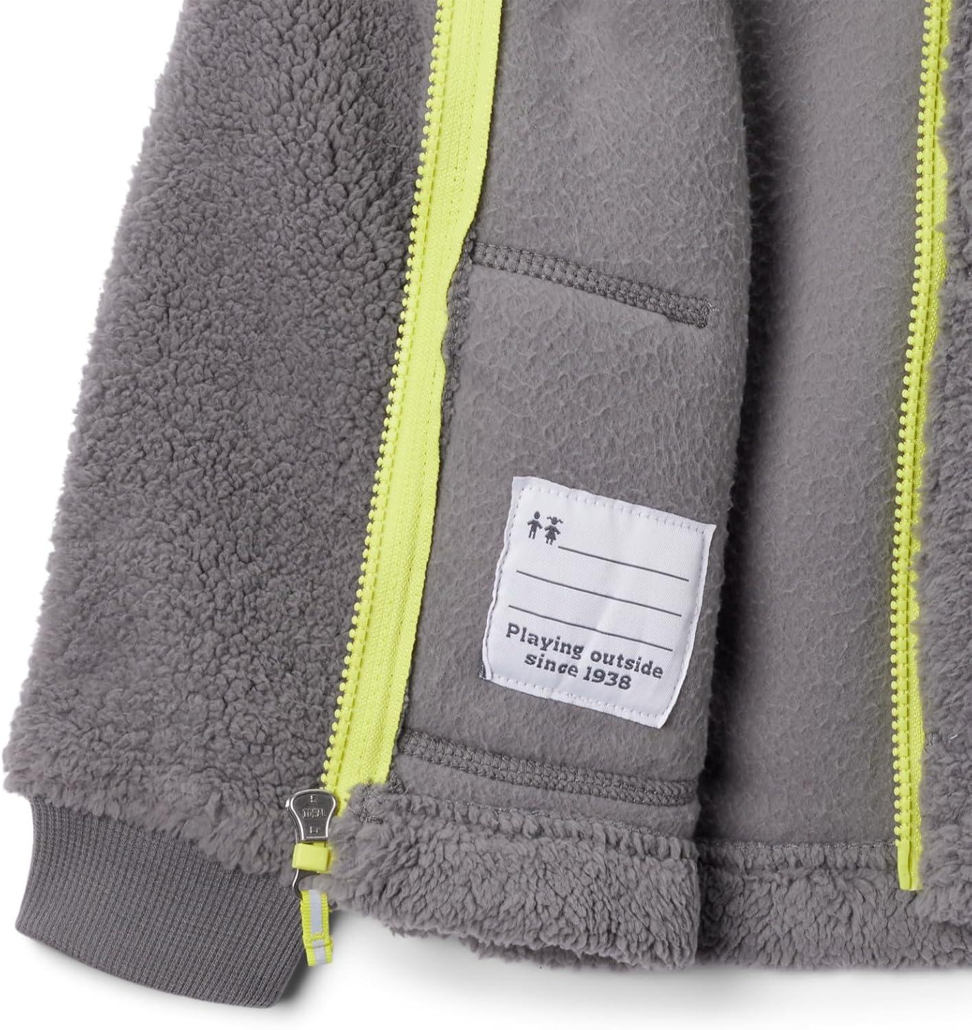 imageColumbia Unisex Baby Rugged Ridge II Sherpa Full ZipCity GreyRadiation