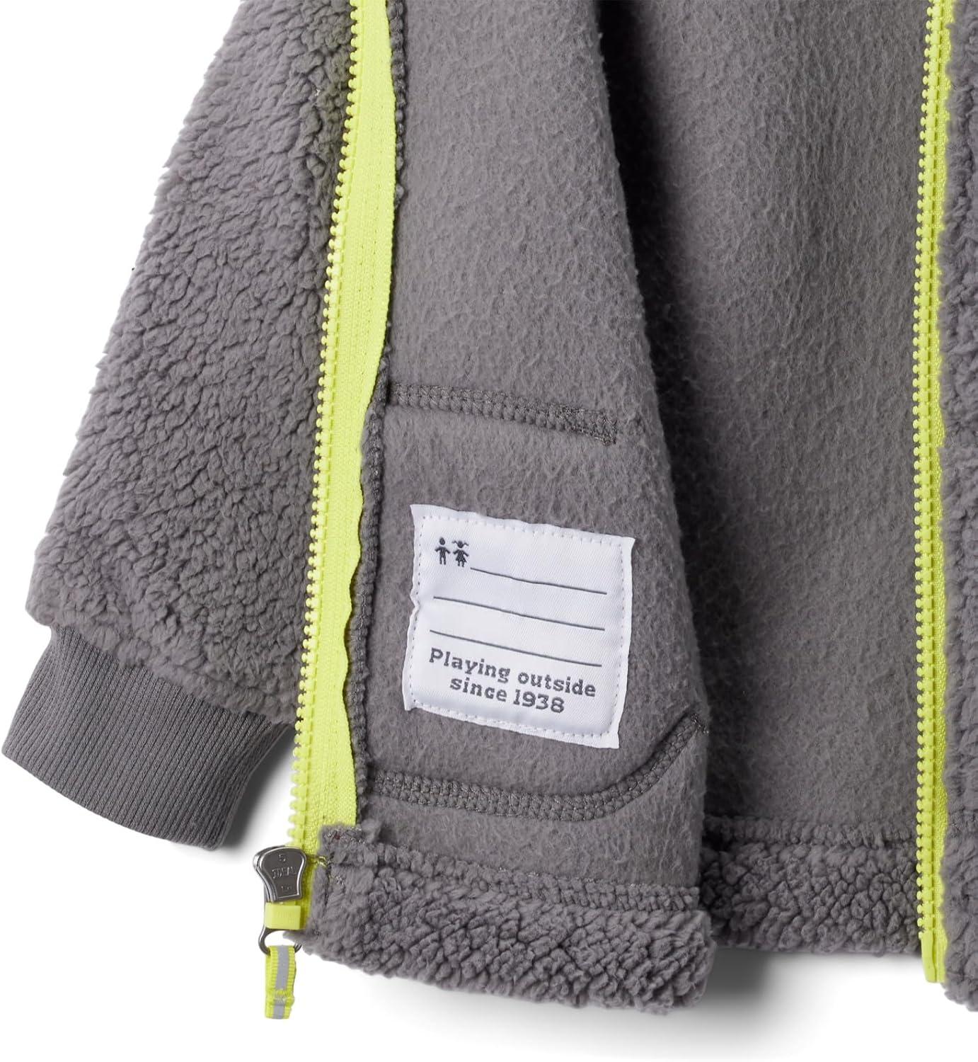 imageColumbia Unisex Baby Rugged Ridge II Sherpa Full ZipCity GreyRadiation