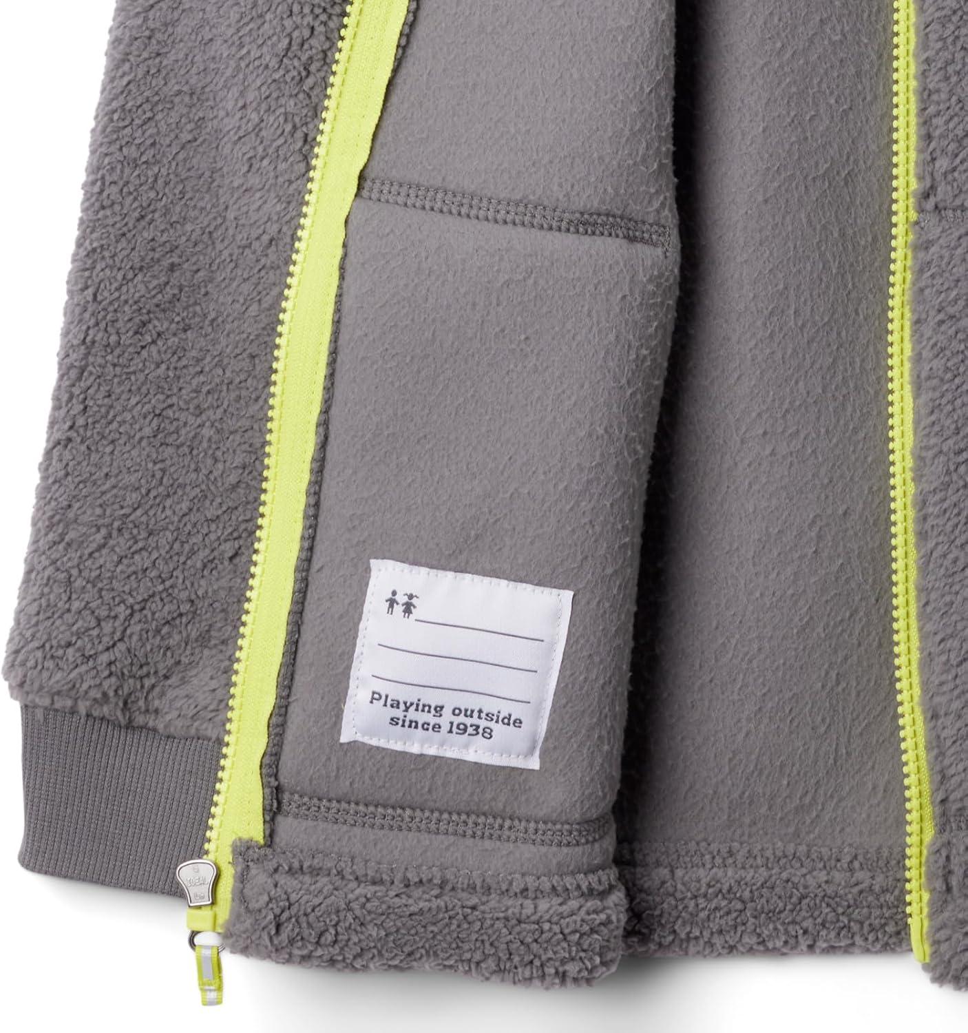 imageColumbia Unisex Baby Rugged Ridge II Sherpa Full ZipCity GreyRadiation