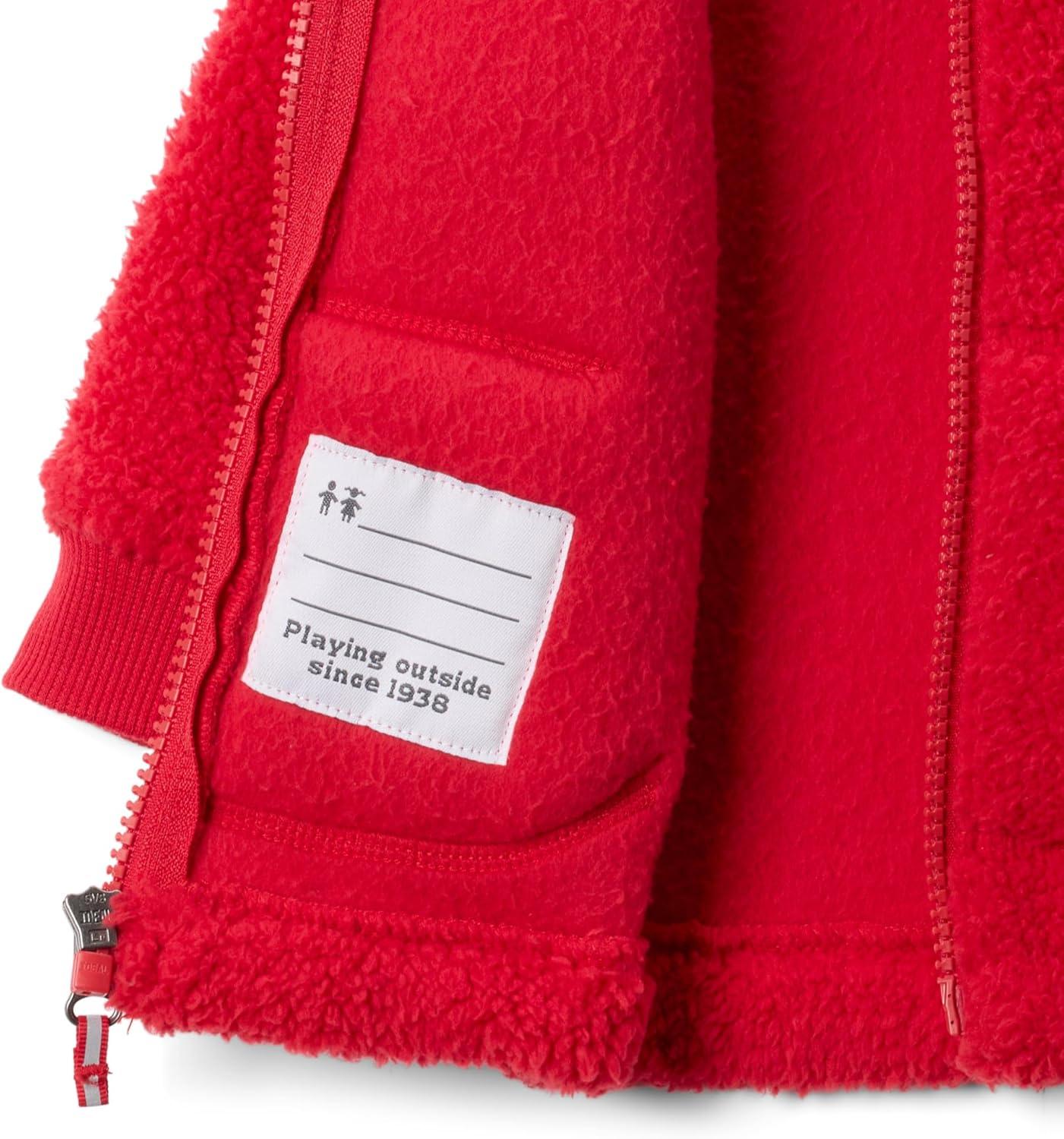 imageColumbia Unisex Baby Rugged Ridge II Sherpa Full ZipMountain Red