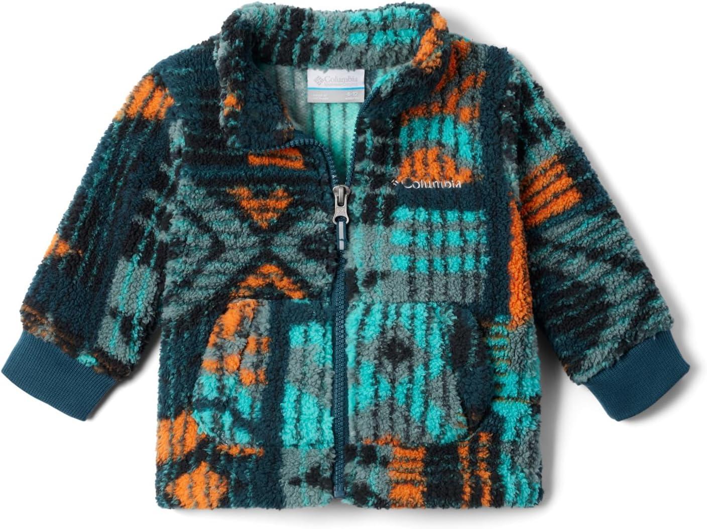 imageColumbia Unisex Baby Rugged Ridge II Sherpa Full ZipNight Wave Pathways