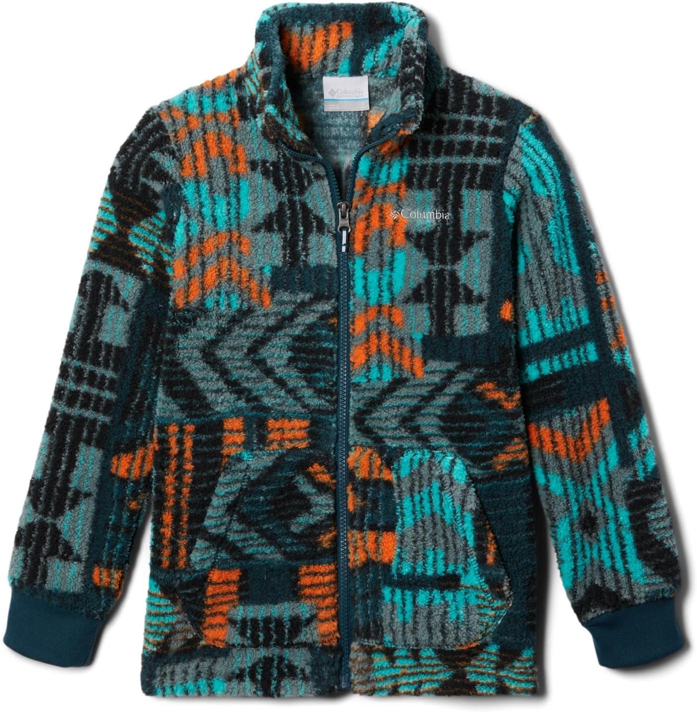 imageColumbia Unisex Baby Rugged Ridge II Sherpa Full ZipNight Wave Pathways