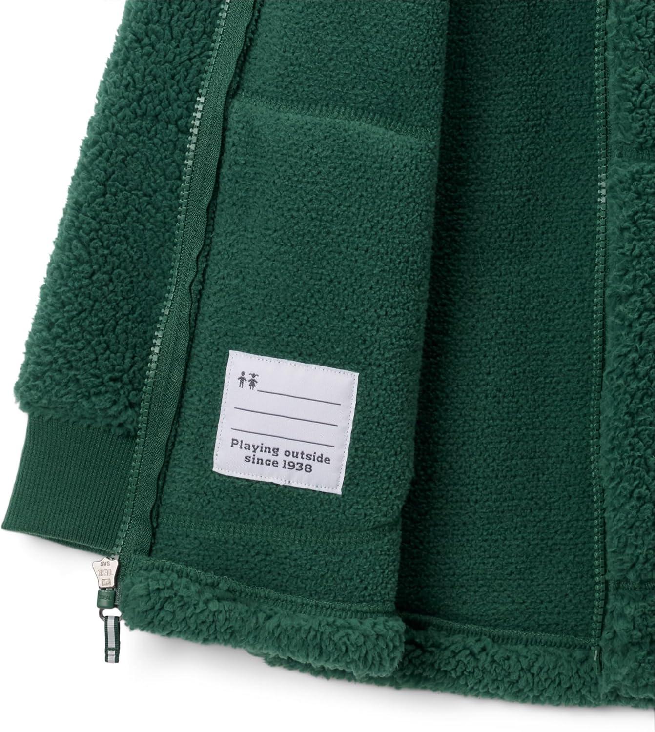 imageColumbia Unisex Baby Rugged Ridge II Sherpa Full ZipRain Forest