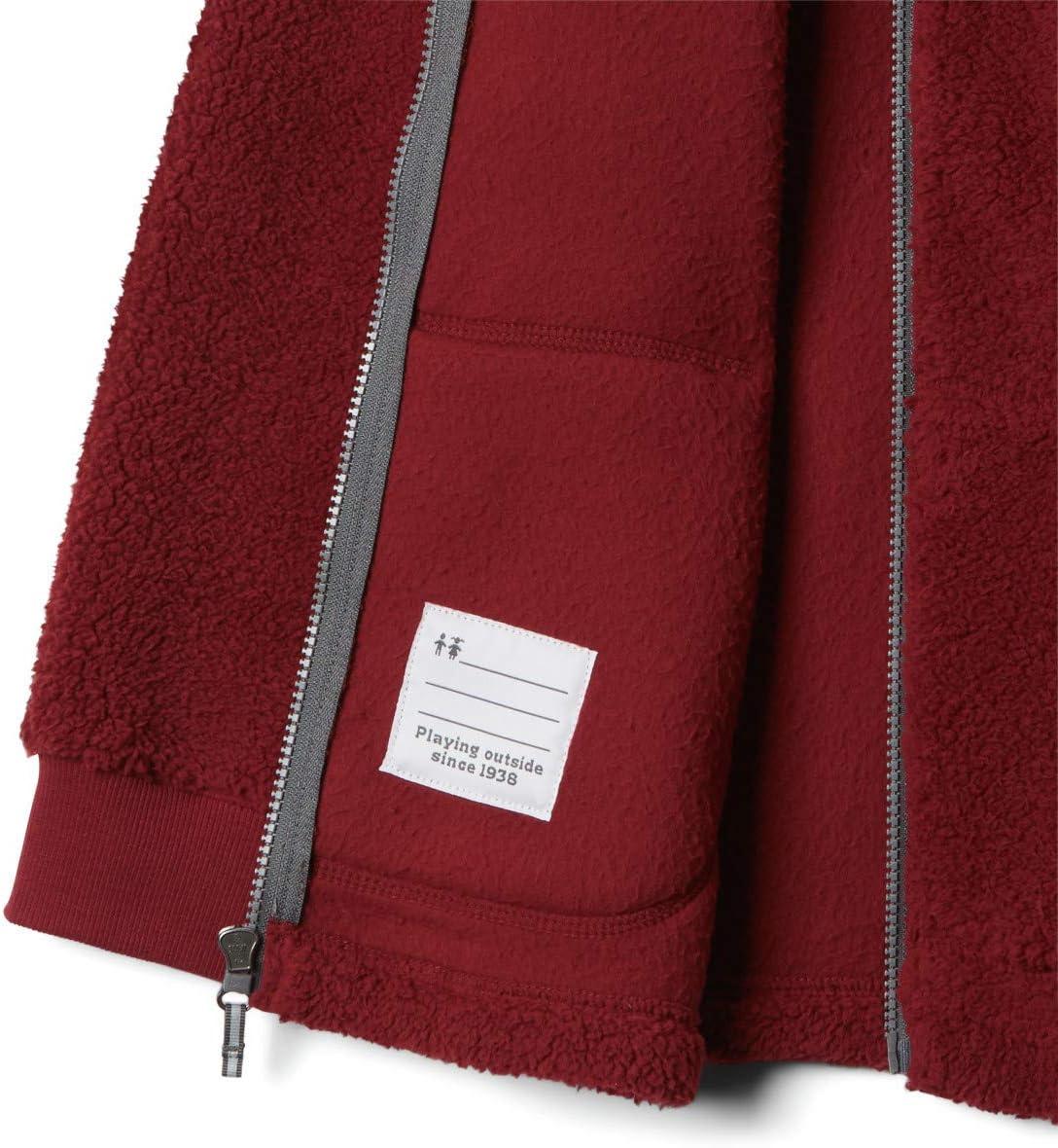 imageColumbia Unisex Baby Rugged Ridge II Sherpa Full ZipRed Jasper