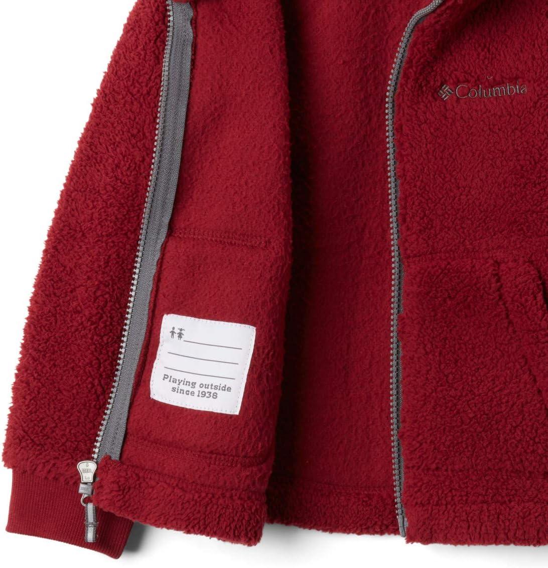 imageColumbia Unisex Baby Rugged Ridge II Sherpa Full ZipRed Jasper