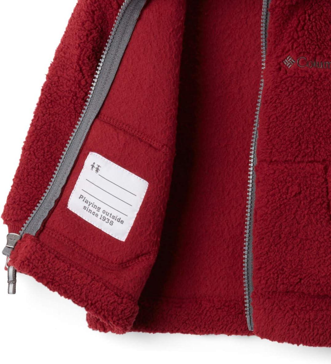 imageColumbia Unisex Baby Rugged Ridge II Sherpa Full ZipRed Jasper
