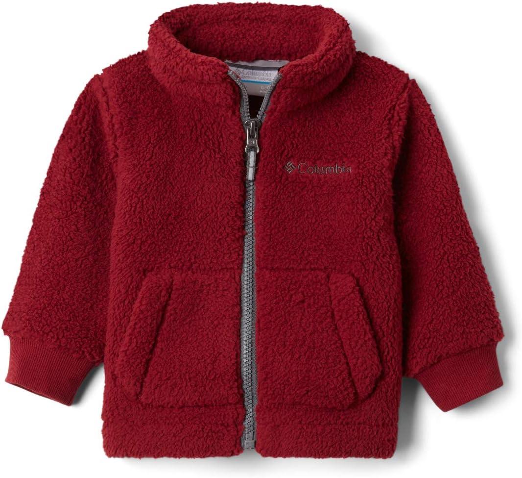 imageColumbia Unisex Baby Rugged Ridge II Sherpa Full ZipRed Jasper
