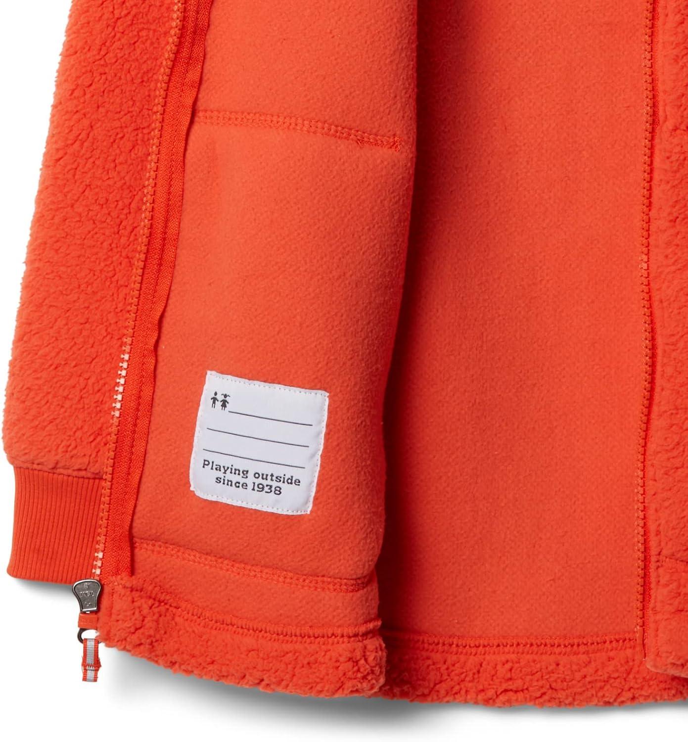 imageColumbia Unisex Baby Rugged Ridge II Sherpa Full ZipRed Quartz