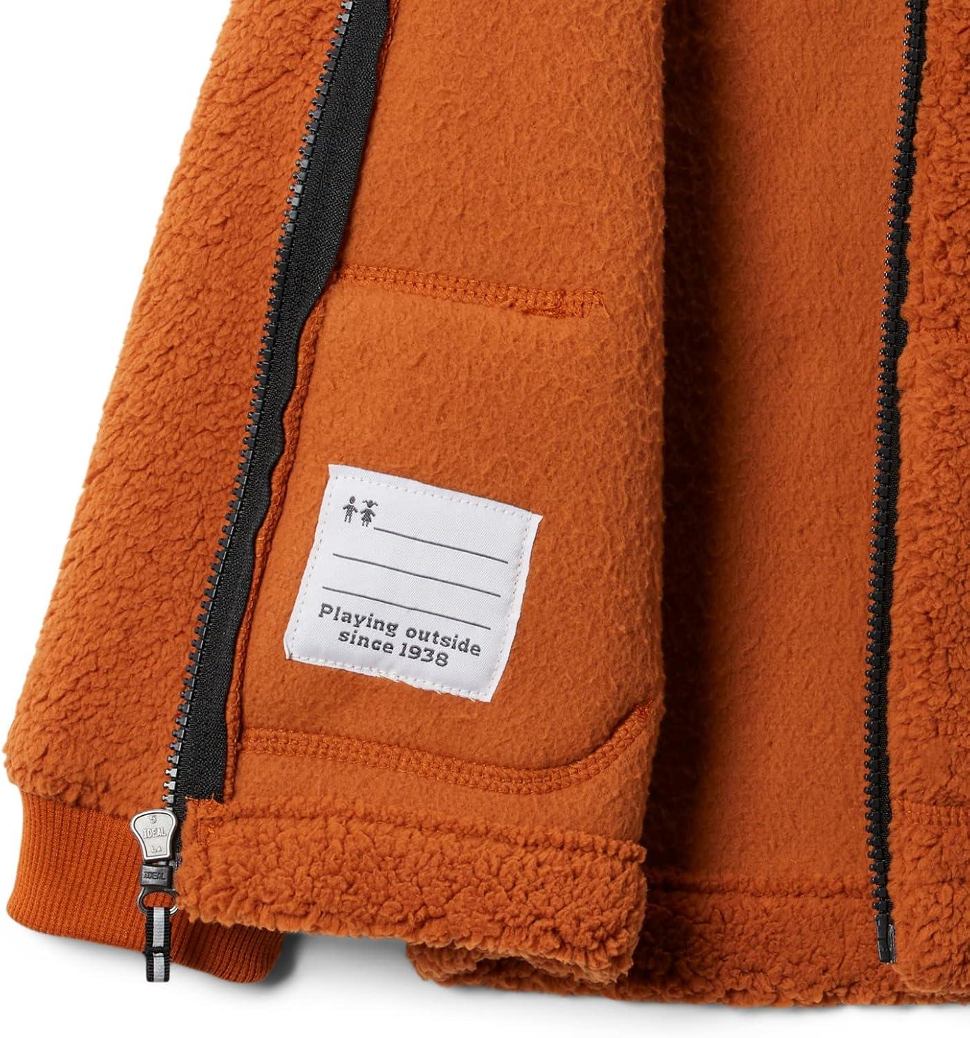 imageColumbia Unisex Baby Rugged Ridge II Sherpa Full ZipWarm Copper