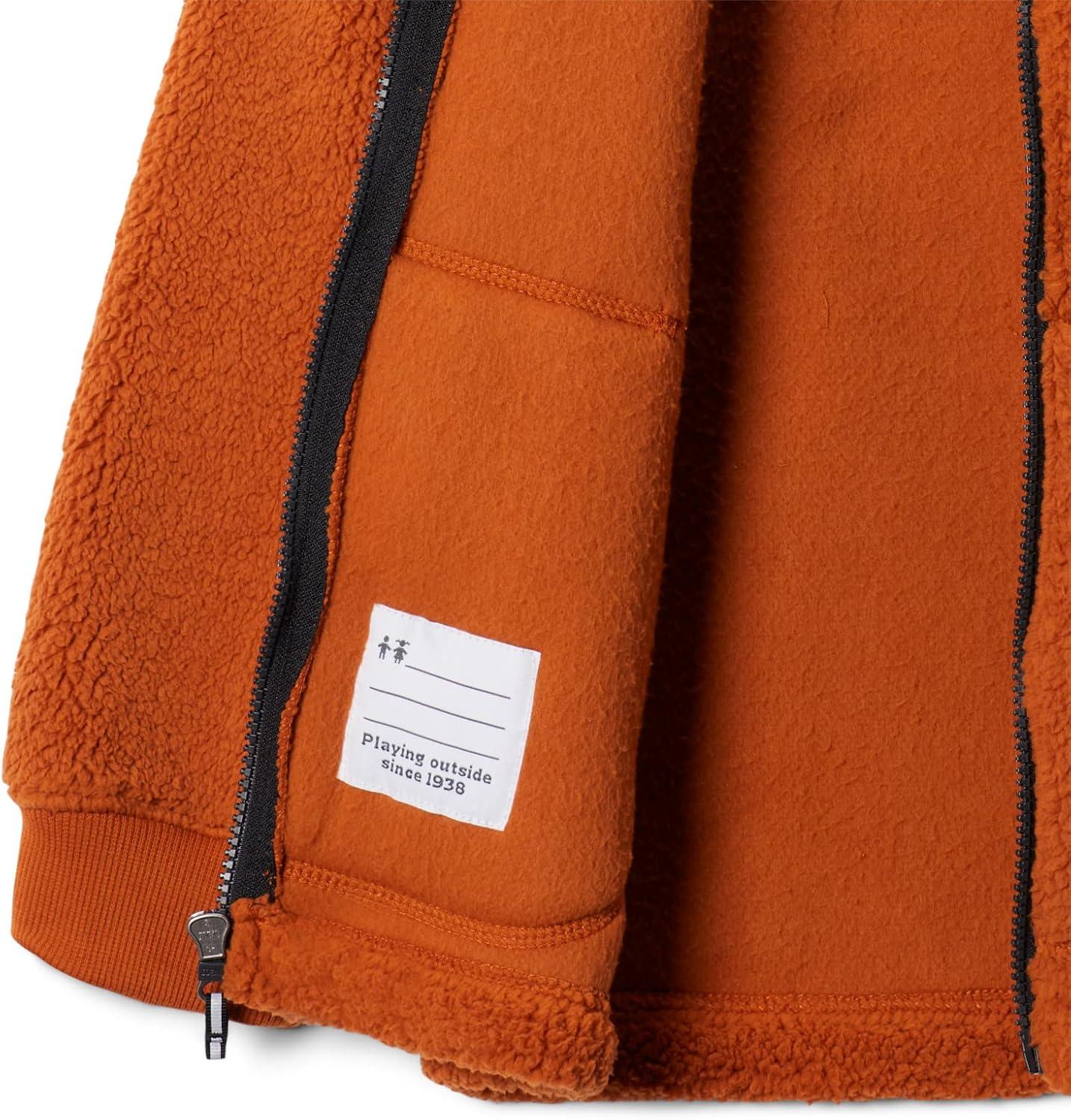 imageColumbia Unisex Baby Rugged Ridge II Sherpa Full ZipWarm Copper