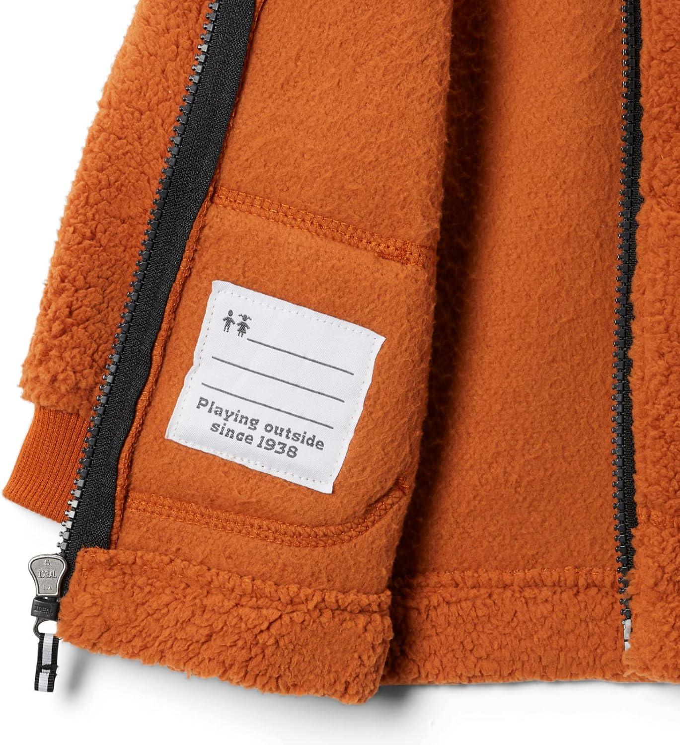 imageColumbia Unisex Baby Rugged Ridge II Sherpa Full ZipWarm Copper