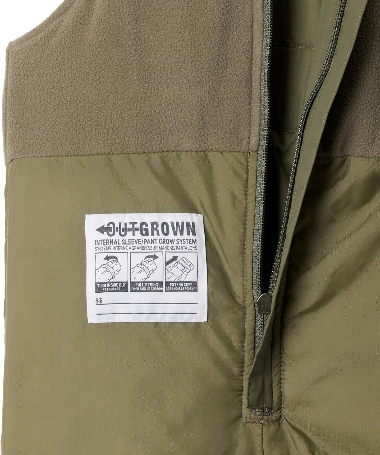 imageColumbia Unisex Baby Snowslope Iii BibStone Green