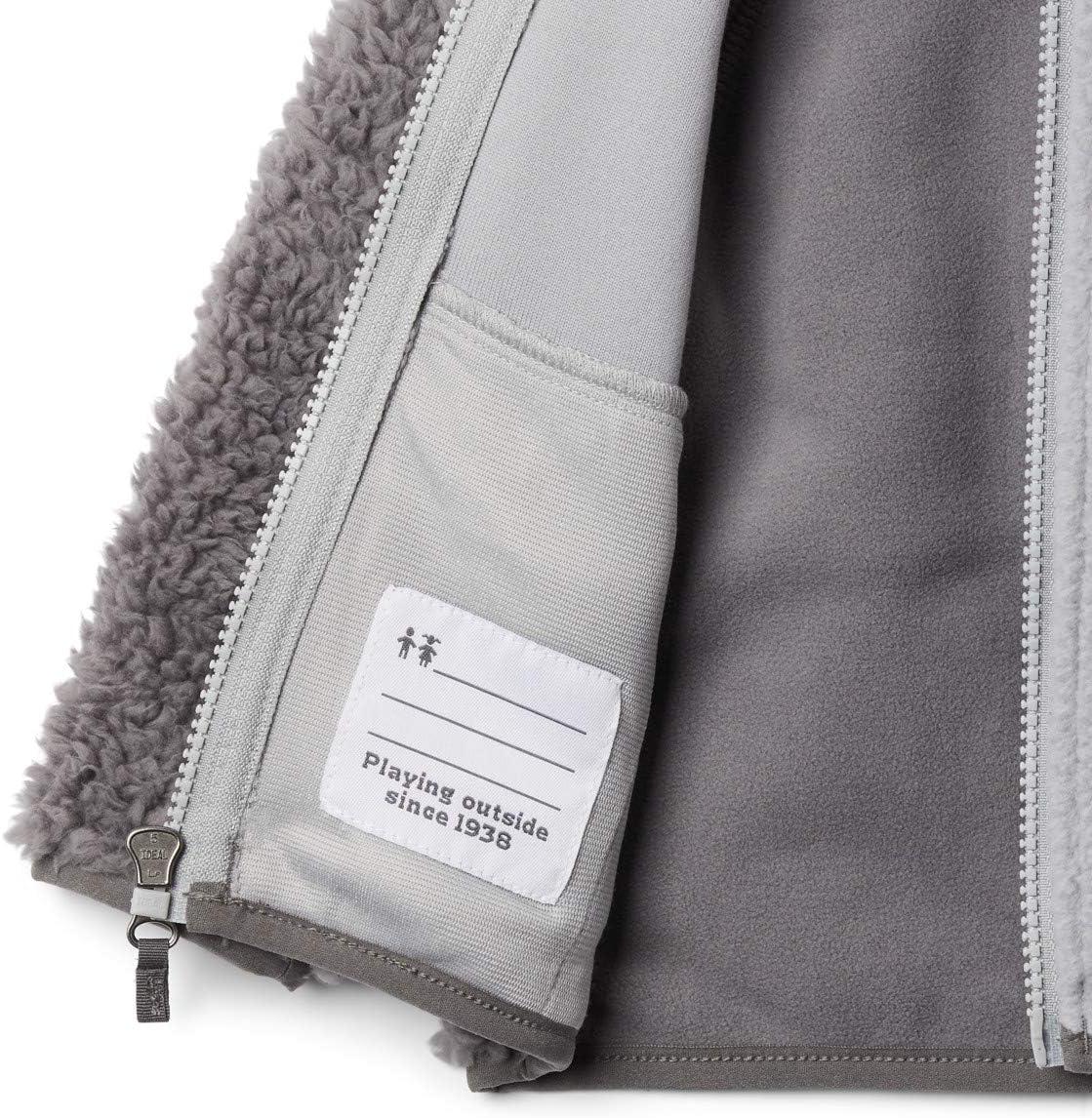 imageColumbia Unisexchild Foxy Baby Sherpa Full ZipCity Grey Columbia Grey