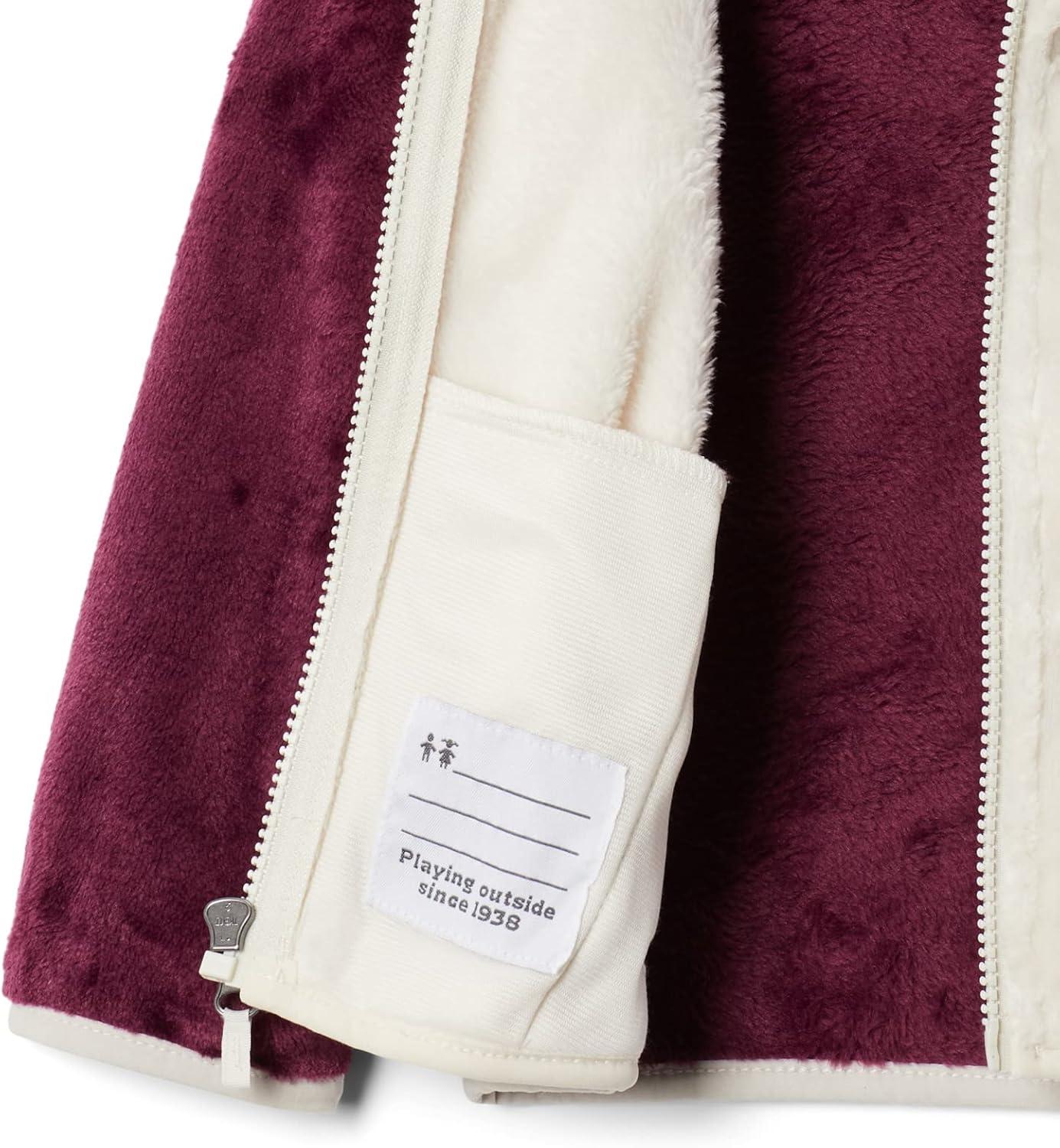 imageColumbia Unisexchild Foxy Baby Sherpa Full ZipMarionberryChalk