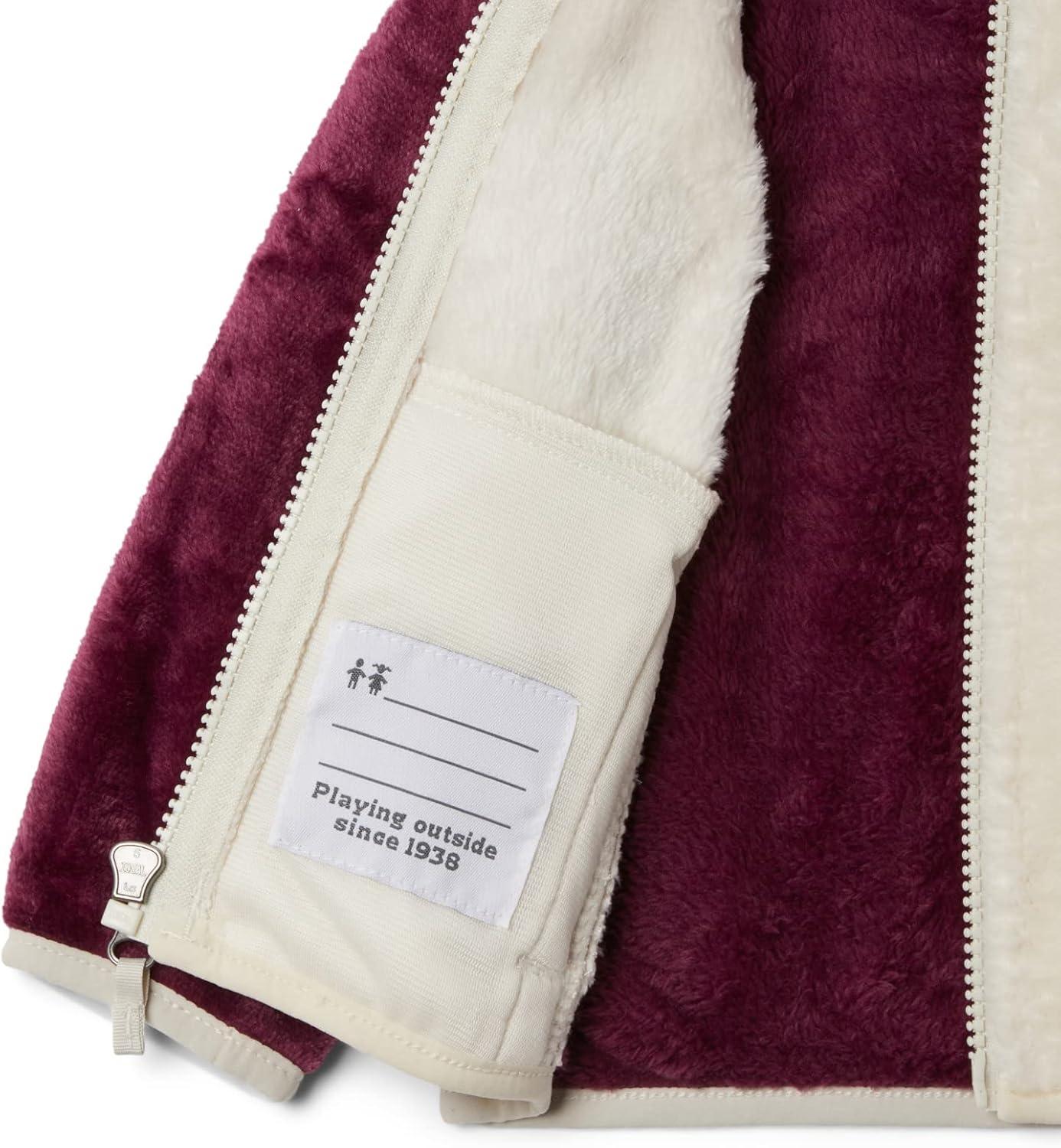 imageColumbia Unisexchild Foxy Baby Sherpa Full ZipMarionberryChalk