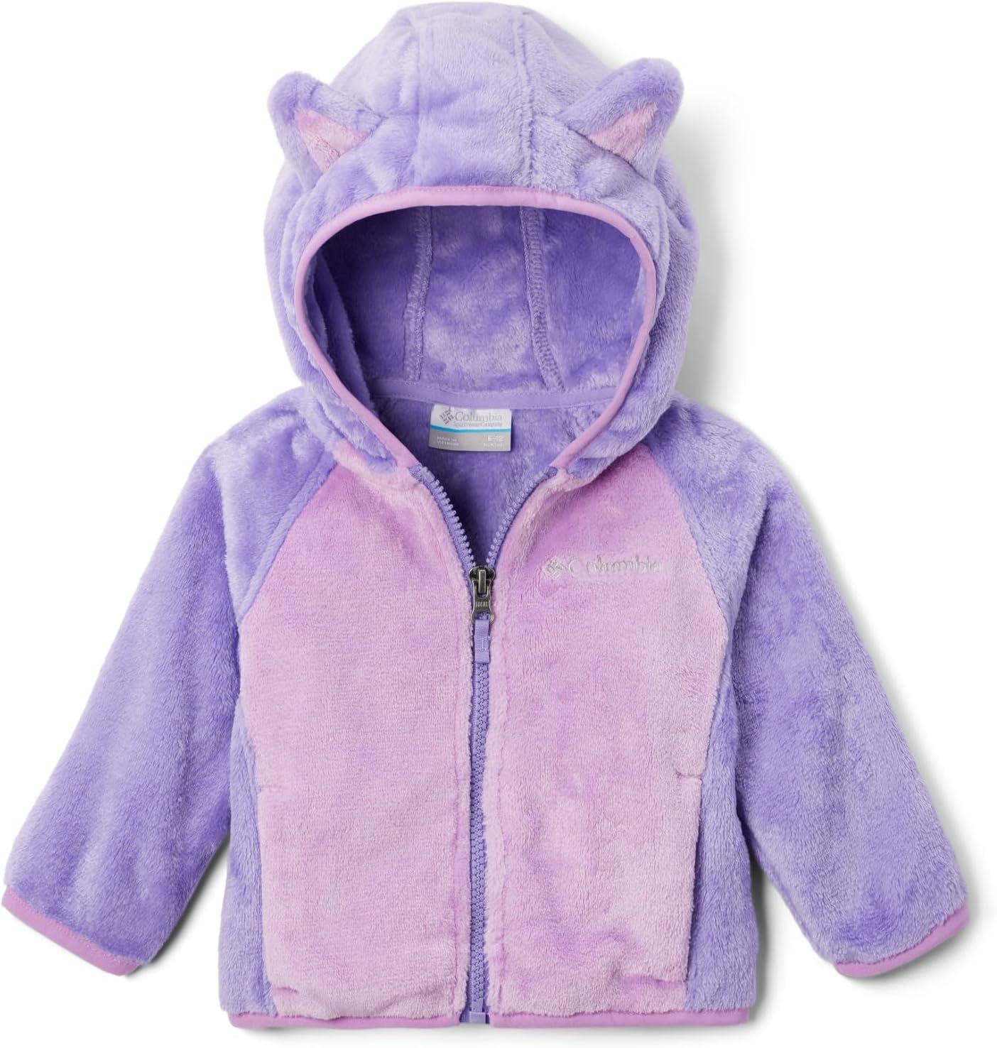 imageColumbia Unisexchild Foxy Baby Sherpa Full ZipPaisley Purple Gumdrop