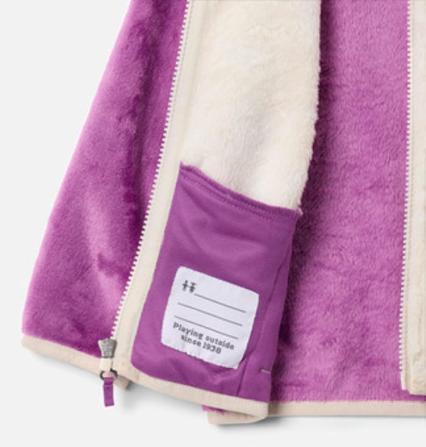 imageColumbia Unisexchild Foxy Baby Sherpa Full ZipRazzleChalk