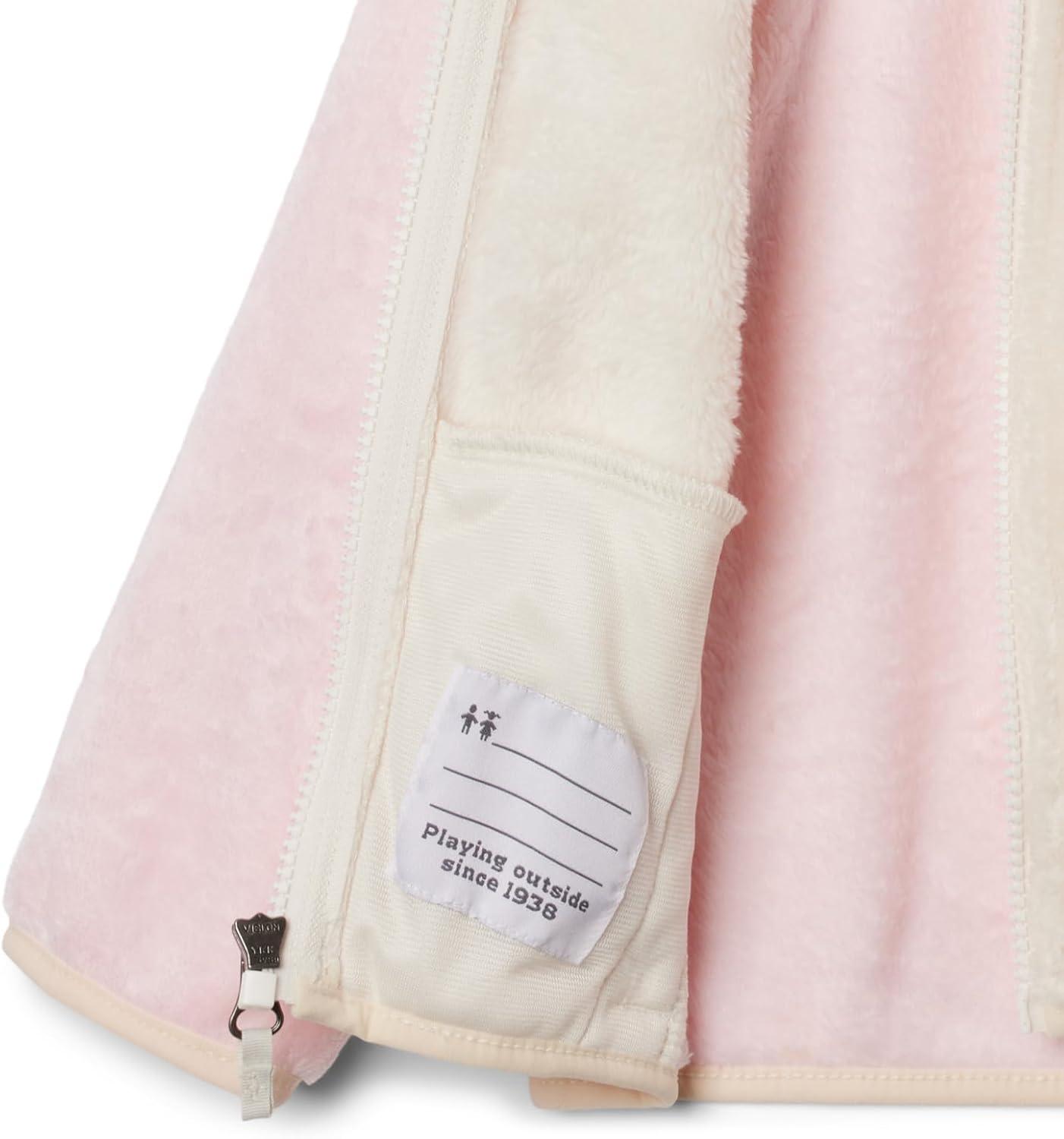 imageColumbia Unisexchild Foxy Baby Sherpa Full ZipSatin PinkChalk
