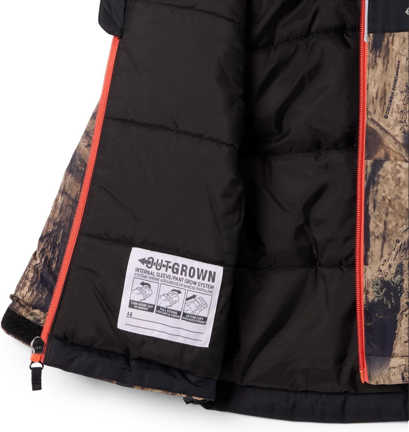 imageColumbia Youth Lightning Lift IV Printed JacketTimberwolfBlack