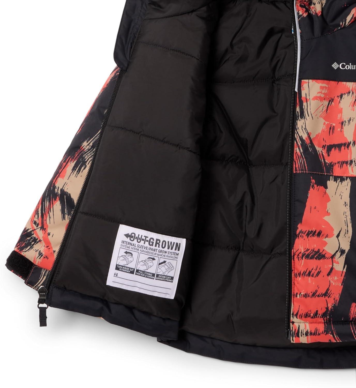 imageColumbia Youth Lightning Lift IV Printed JacketZing TracksBlack