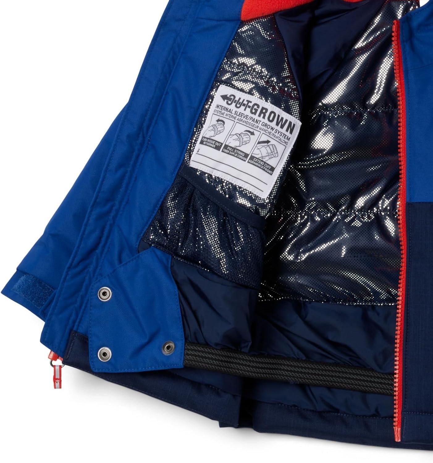imageColumbia boys Alpine Action III JacketCollegiate Navy MelangeMountain Blue