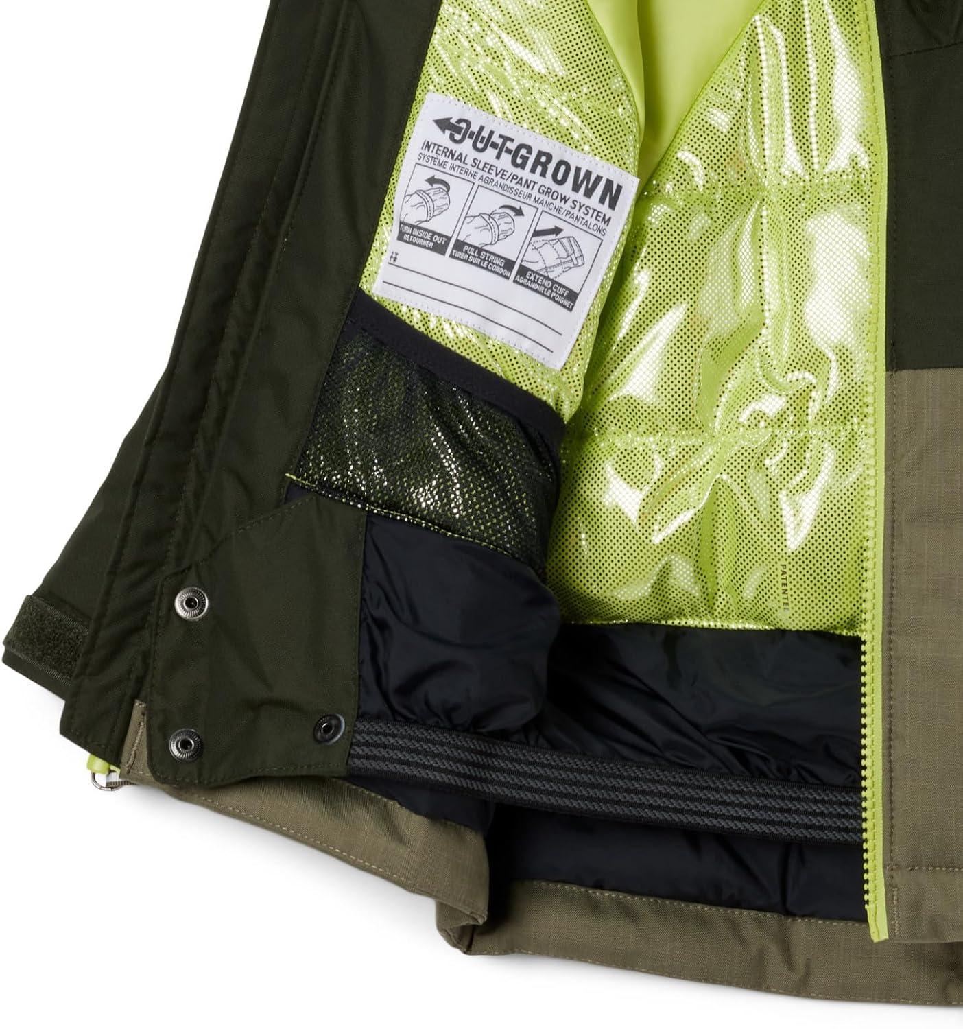 imageColumbia boys Alpine Action III JacketStone Green MelangeGreenscape