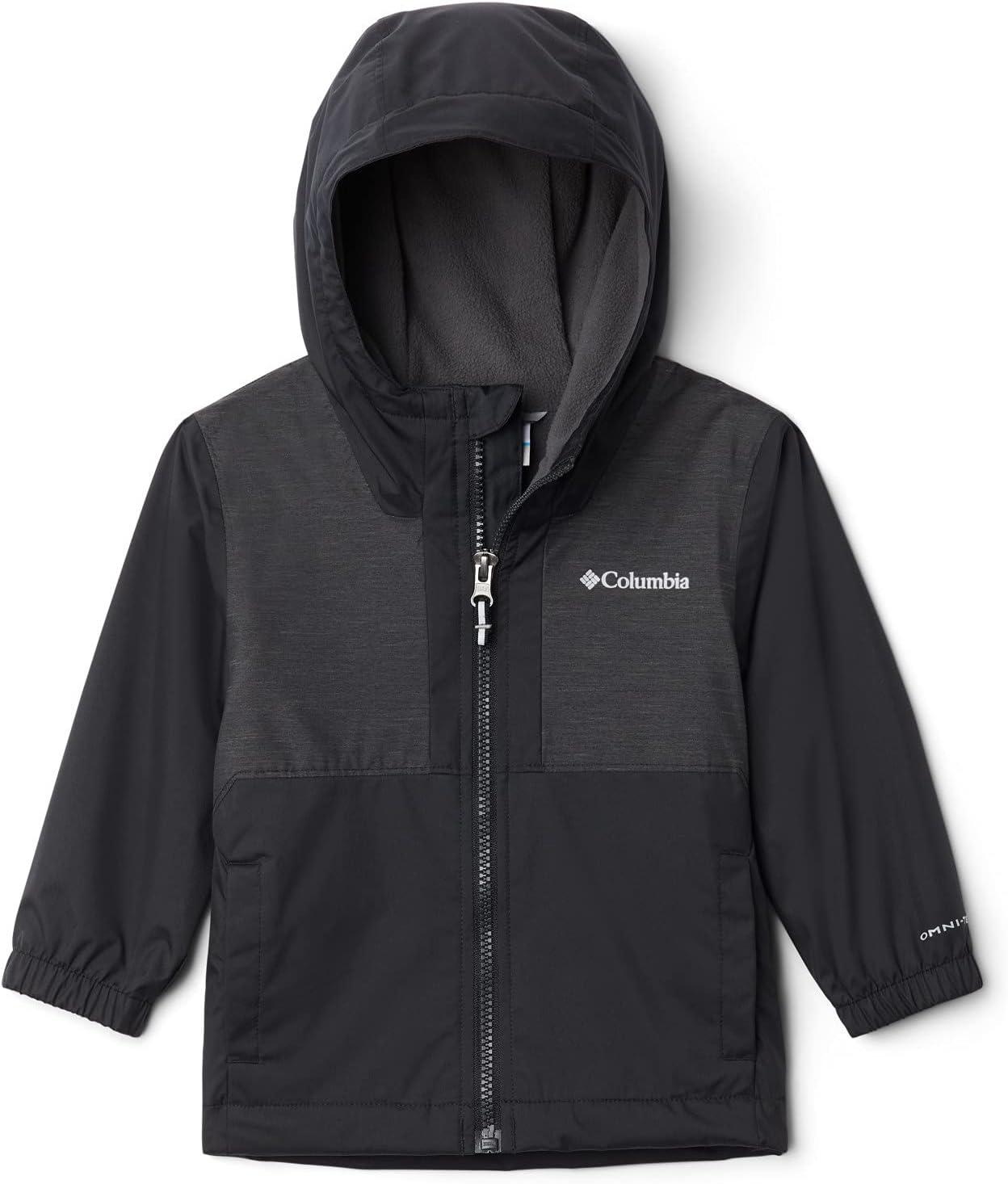 imageColumbia boys Rainy Trails Ii Fleece Lined JacketBlackBlack Slub