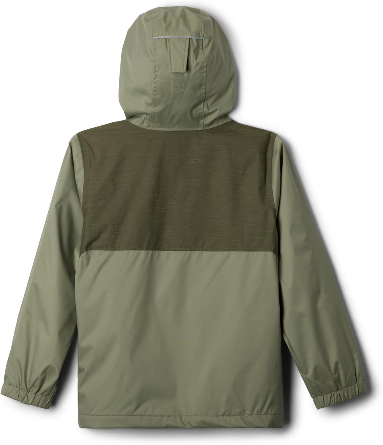 imageColumbia boys Rainy Trails Ii Fleece Lined JacketSafariStone Green Slub