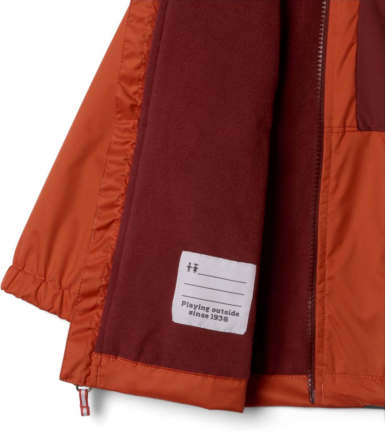imageColumbia boys Rainy Trails Ii Fleece Lined JacketTuscanSpice Slub