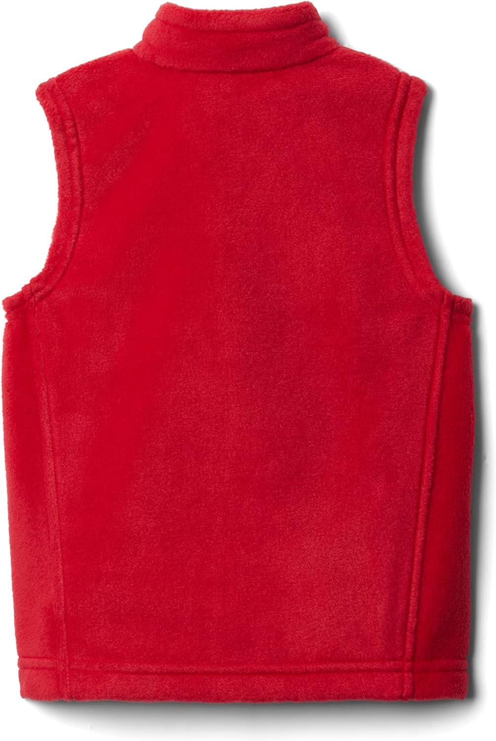 imageColumbia boys Steens Mountain Fleece VestMountain Red