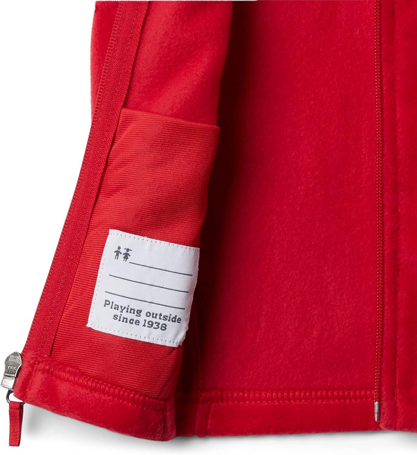 imageColumbia boys Steens Mountain Fleece VestMountain Red
